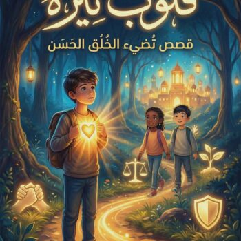 كتاب ‫قلوبٌ نيِّرة: قصصٌ تُضيءُ الخُلُقَ الحَسَن