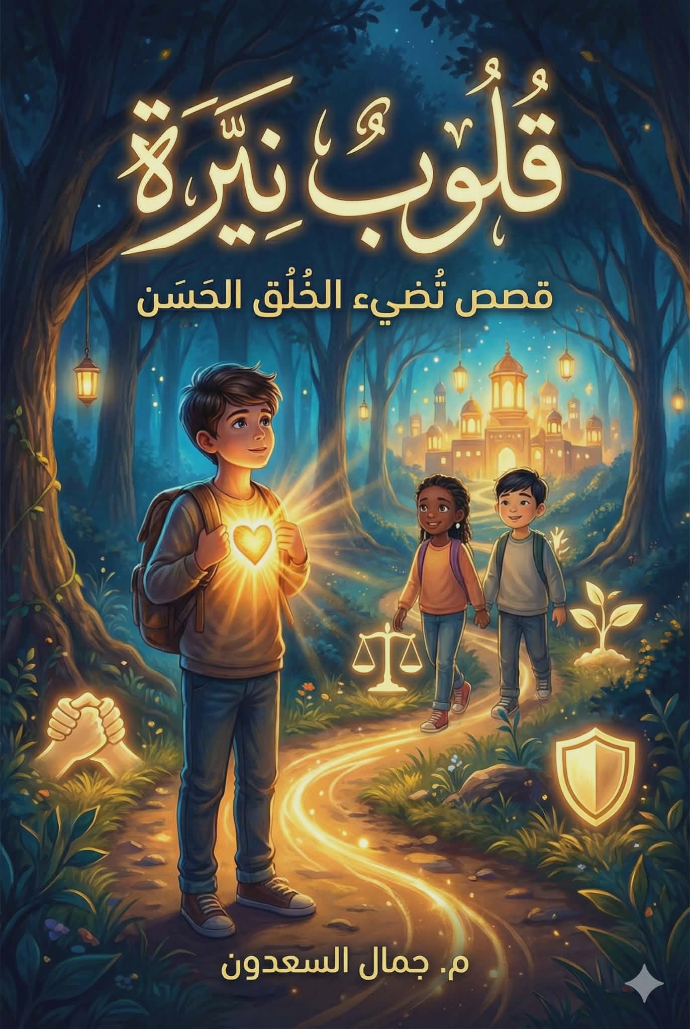 كتاب قلوبٌ نيِّرة: قصصٌ تُضيءُ الخُلُقَ الحَسَن 1 كتاب قلوبٌ نيِّرة: قصصٌ تُضيءُ الخُلُقَ الحَسَن